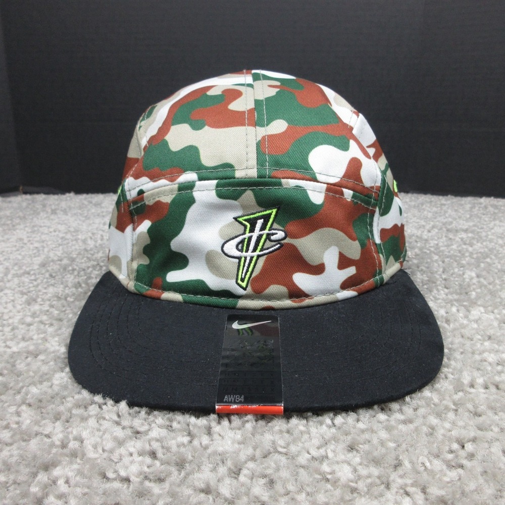 Nike Penny Hardaway Hat Cap Mens Strap Back Camo 5 Panel Basketball AW84 NEW